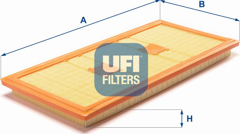 UFI 30.A72.00 - Повітряний фільтр autozip.com.ua