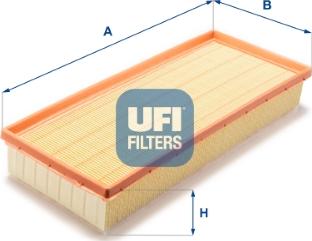 UFI 30.B26.00 - Повітряний фільтр autozip.com.ua