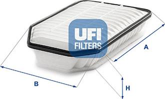 UFI 30.C45.00 - Повітряний фільтр autozip.com.ua