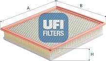 UFI 30.D65.00 - Повітряний фільтр autozip.com.ua