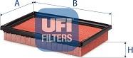 UFI 30.D12.00 - Повітряний фільтр autozip.com.ua