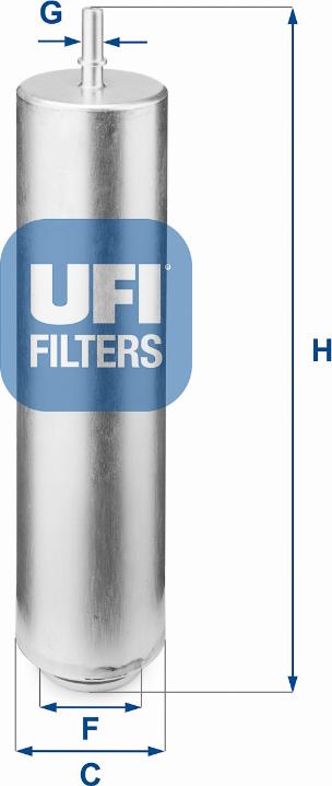 UFI 31.952.00 - Паливний фільтр autozip.com.ua