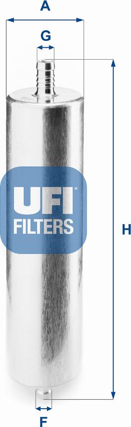 UFI 31.985.00 - Фильтр топливный AUDI A6. A7 2.0-3.0 TDI 10- пр-во UFI autozip.com.ua