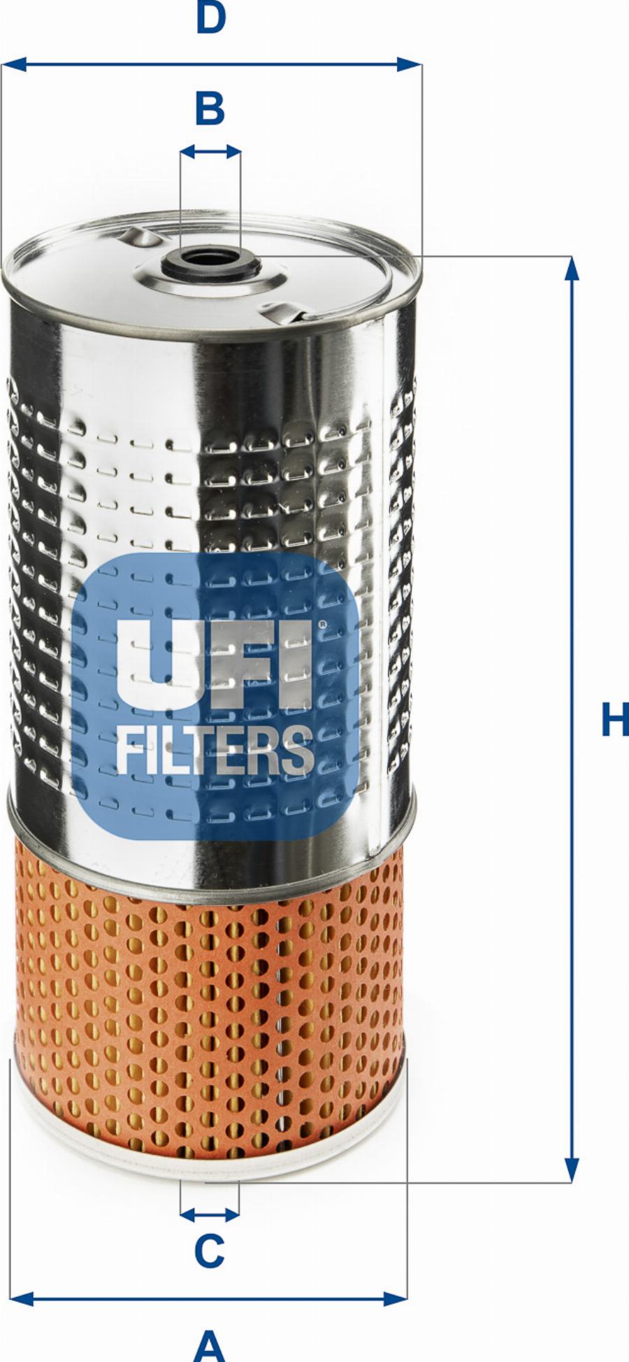 UFI 25.499.00 - Масляний фільтр autozip.com.ua