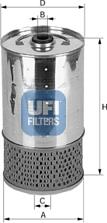 UFI 25.499.01 - Масляний фільтр autozip.com.ua