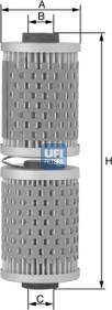 UFI 25.527.00 - Масляний фільтр autozip.com.ua
