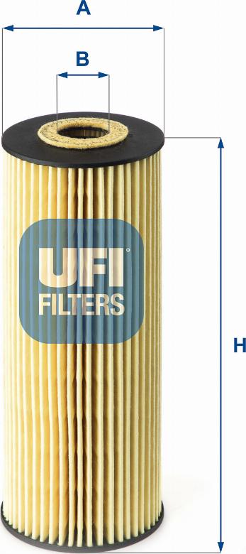 UFI 25.162.00 - Масляний фільтр autozip.com.ua