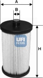 UFI 26.057.00 - Паливний фільтр autozip.com.ua