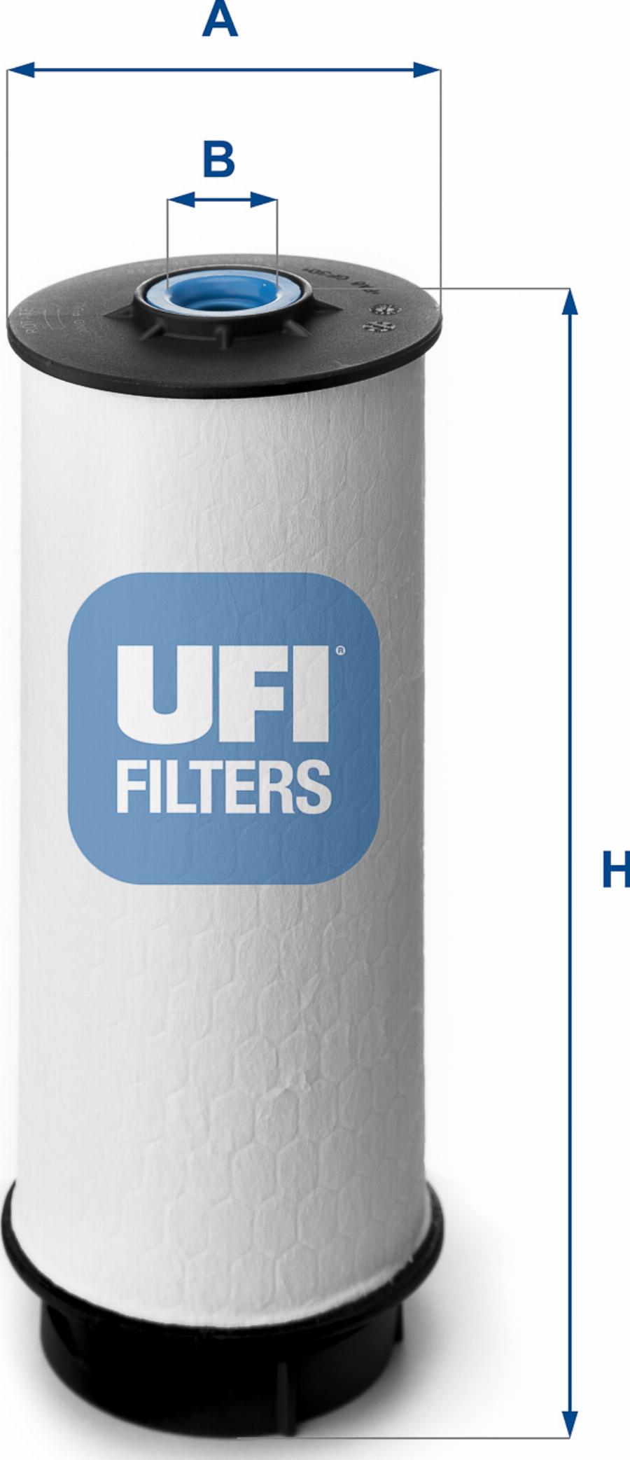UFI 26.034.00 - Паливний фільтр autozip.com.ua