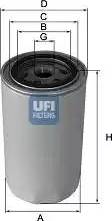 UFI 29.006.00 - Фільтр для охолоджуючої рідини autozip.com.ua