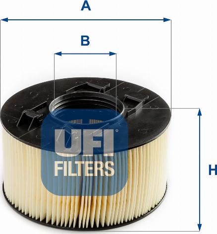 UFI 27.394.00 - Повітряний фільтр autozip.com.ua