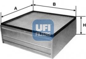 UFI 27.C04.00 - Повітряний фільтр autozip.com.ua