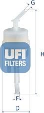 UFI 27.H07.00 - Повітряний фільтр autozip.com.ua