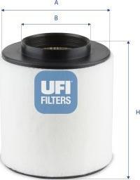 UFI 27.J31.00 - Повітряний фільтр autozip.com.ua