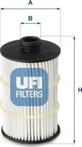 UFI 25.090.00 - Масляний фільтр autozip.com.ua