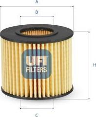 UFI 25.116.00 - Масляний фільтр autozip.com.ua