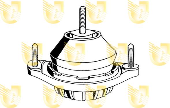 Unigom 396184 - Подушка, підвіска двигуна autozip.com.ua