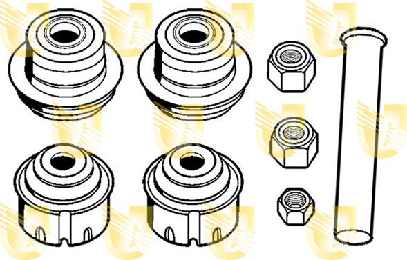 Unigom 391621K - Ремонтний комплект, важіль підвіски autozip.com.ua