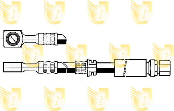 Unigom 377242 - Гальмівний шланг autozip.com.ua