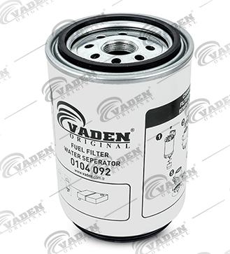 VADEN ORIGINAL 0104 092 - Кришка, паливний фільтр autozip.com.ua