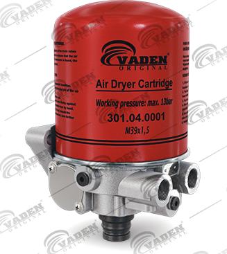 VADEN ORIGINAL 301.02.0034 - Осушувач повітря, пневматична система autozip.com.ua