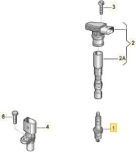 VAG 06K905601M - Свічка запалювання autozip.com.ua