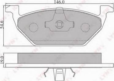 VAG 18D698151 - Гальмівні колодки, дискові гальма autozip.com.ua