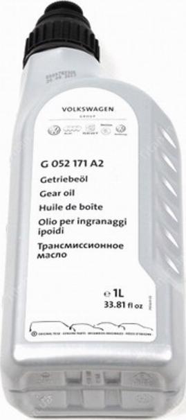 VAG G052171A2 - Масло, коробка передач з подвійним зчепленням (DSG) autozip.com.ua