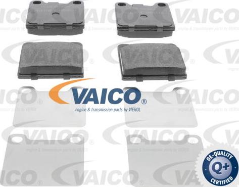 VAICO V95-0048 - Гальмівні колодки, дискові гальма autozip.com.ua