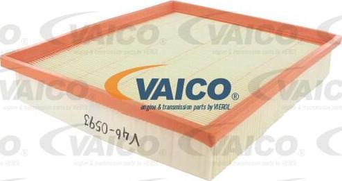 VAICO V46-0593 - Повітряний фільтр autozip.com.ua