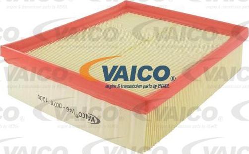 VAICO V46-0076 - Повітряний фільтр autozip.com.ua