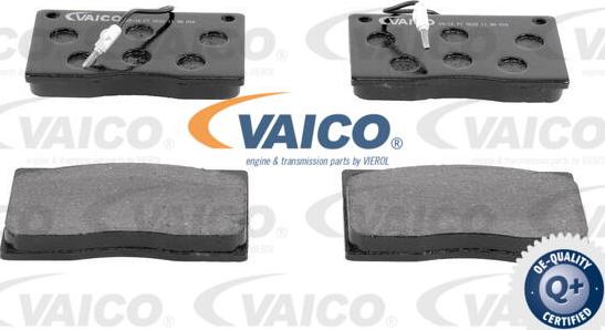 VAICO V46-0145 - Гальмівні колодки, дискові гальма autozip.com.ua