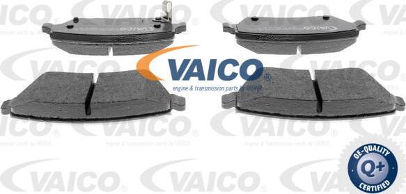 VAICO V40-0651 - Гальмівні колодки, дискові гальма autozip.com.ua