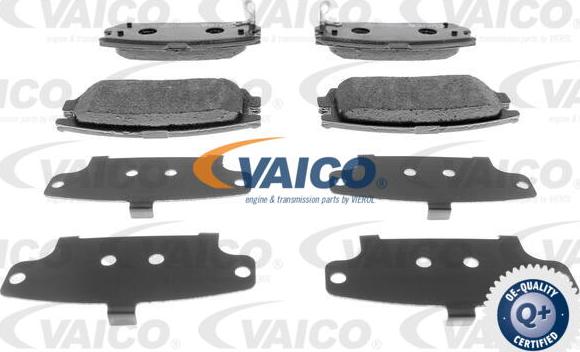 VAICO V40-0653 - Гальмівні колодки, дискові гальма autozip.com.ua