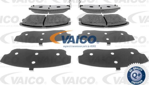 VAICO V40-0652 - Гальмівні колодки, дискові гальма autozip.com.ua