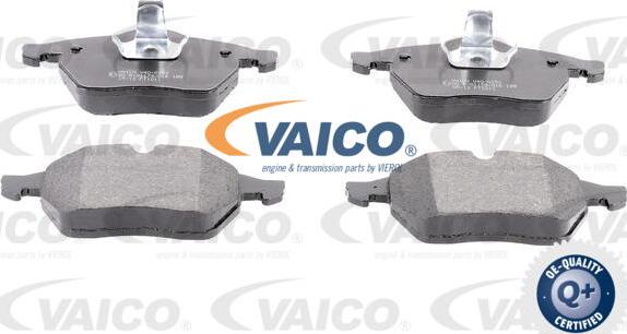 VAICO V40-0152 - Гальмівні колодки, дискові гальма autozip.com.ua