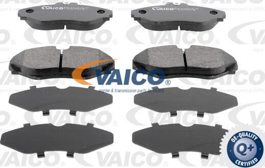 VAICO V40-8021 - Гальмівні колодки, дискові гальма autozip.com.ua