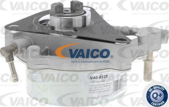 VAICO V40-8125 - Вакуумний насос, гальмівна система autozip.com.ua