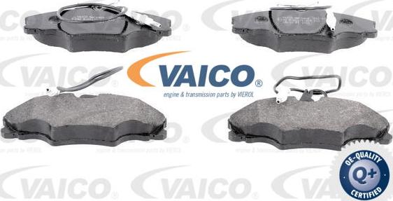 VAICO V42-4107 - Гальмівні колодки, дискові гальма autozip.com.ua