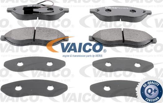 VAICO V42-0093 - Гальмівні колодки, дискові гальма autozip.com.ua