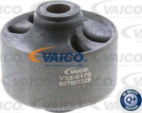 VAICO V52-0170 - Сайлентблок, важеля підвіски колеса autozip.com.ua