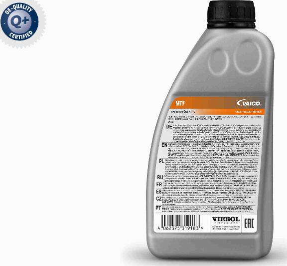 VAICO V60-0611 - Трансмісійне масло autozip.com.ua