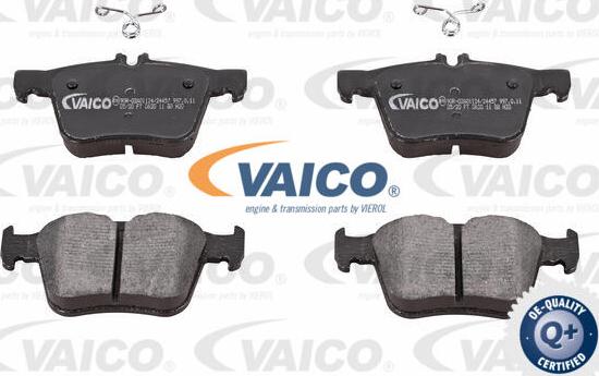 VAICO V10-6630 - Комплект гальм, дисковий гальмівний механізм autozip.com.ua