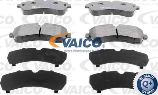 VAICO V10-8257 - Гальмівні колодки, дискові гальма autozip.com.ua