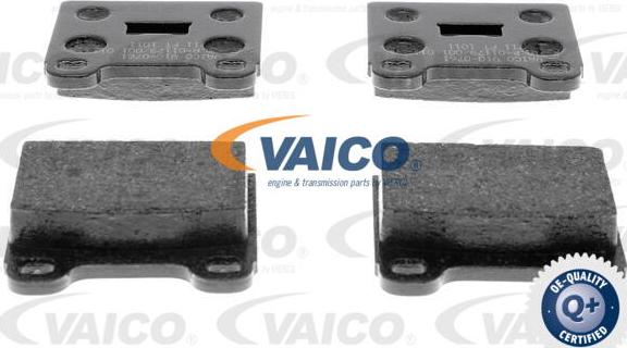 VAICO V10-0761 - Гальмівні колодки, дискові гальма autozip.com.ua