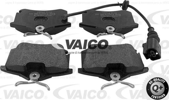 VAICO V10-8124 - Гальмівні колодки, дискові гальма autozip.com.ua