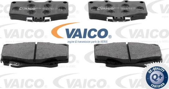 VAICO V10-8125 - Гальмівні колодки, дискові гальма autozip.com.ua