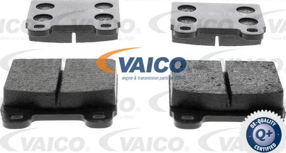 VAICO V10-8122 - Гальмівні колодки, дискові гальма autozip.com.ua