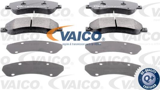 VAICO V10-2455 - Гальмівні колодки, дискові гальма autozip.com.ua