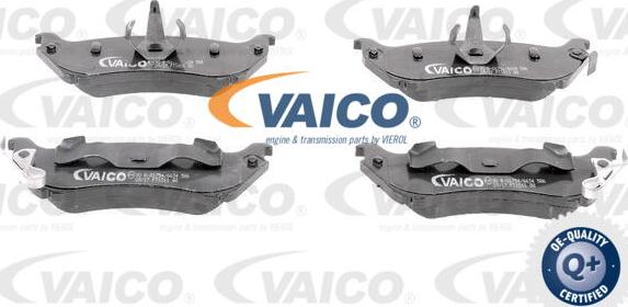 VAICO V30-8151 - Гальмівні колодки, дискові гальма autozip.com.ua
